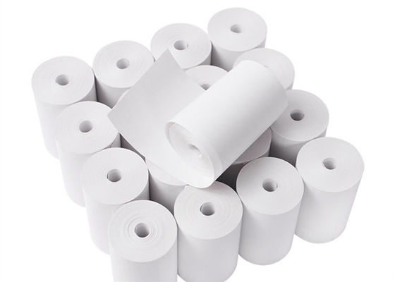 57mmx30mm 80gsm ISO9001 Non Core Cashier Paper
