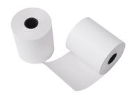 80x80x12mm 60gsm 26mmx33mm Plastic Core Thermal Cashier Paper Roll