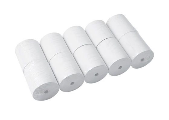 60gsm 13mmx18mm แกนพลาสติก OEM Thermal Till Rolls